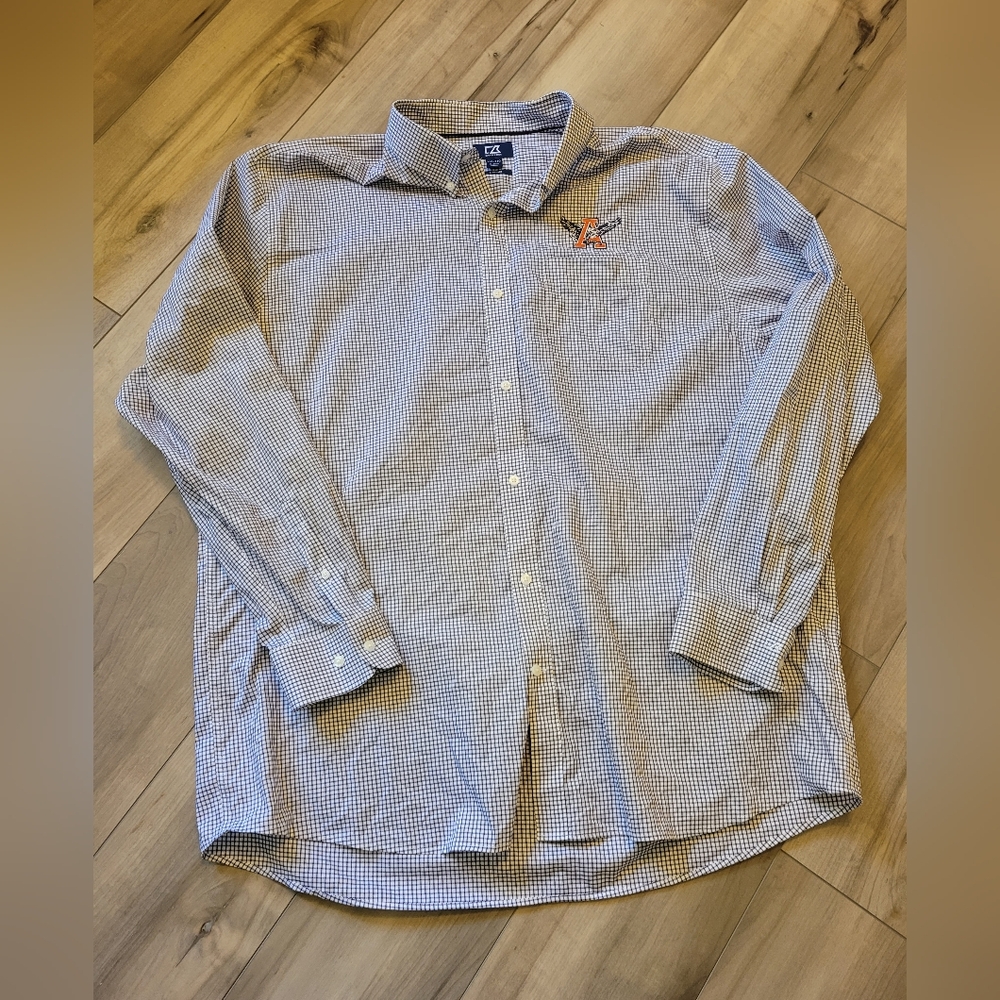Cutter&Buck Plaid Button Front Shirt